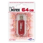 Флеш-накопитель USB  64GB  Mirex  ELF  красный  (ecopack)